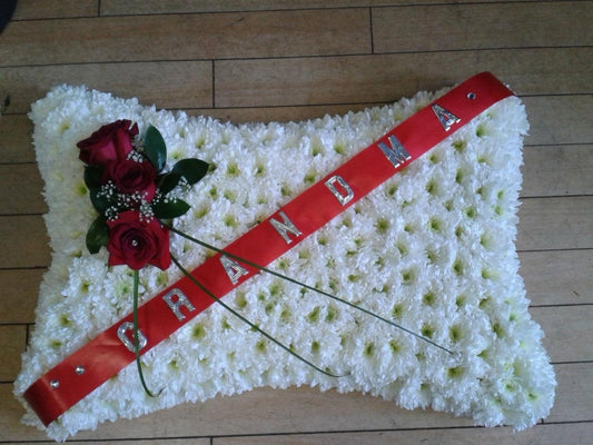 Traditional Pillow With Sash