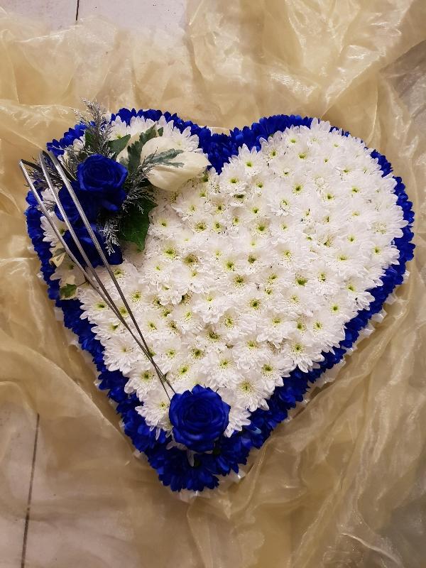Blue Rose Heart