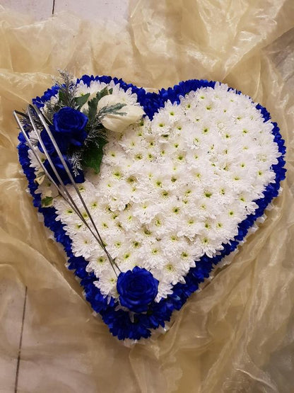 Blue Rose Heart