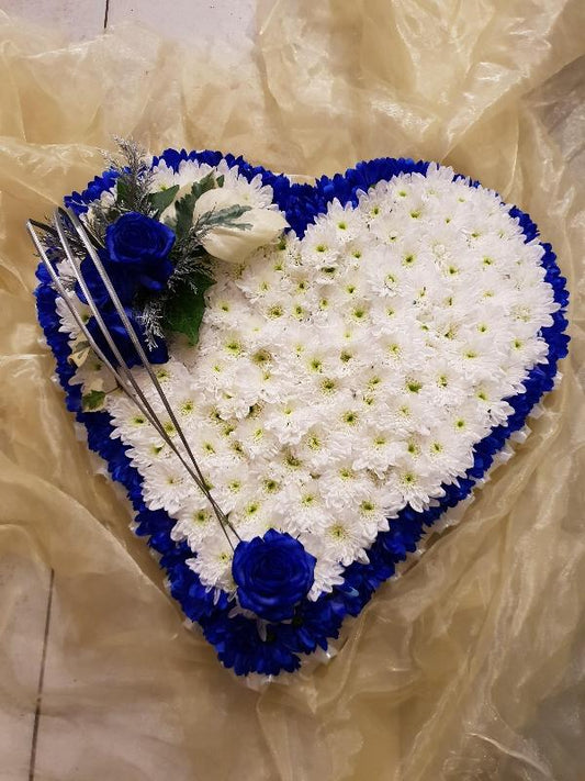 Blue Rose Heart