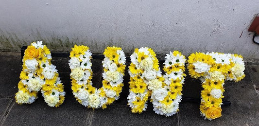 Aunt In Yellow And White
